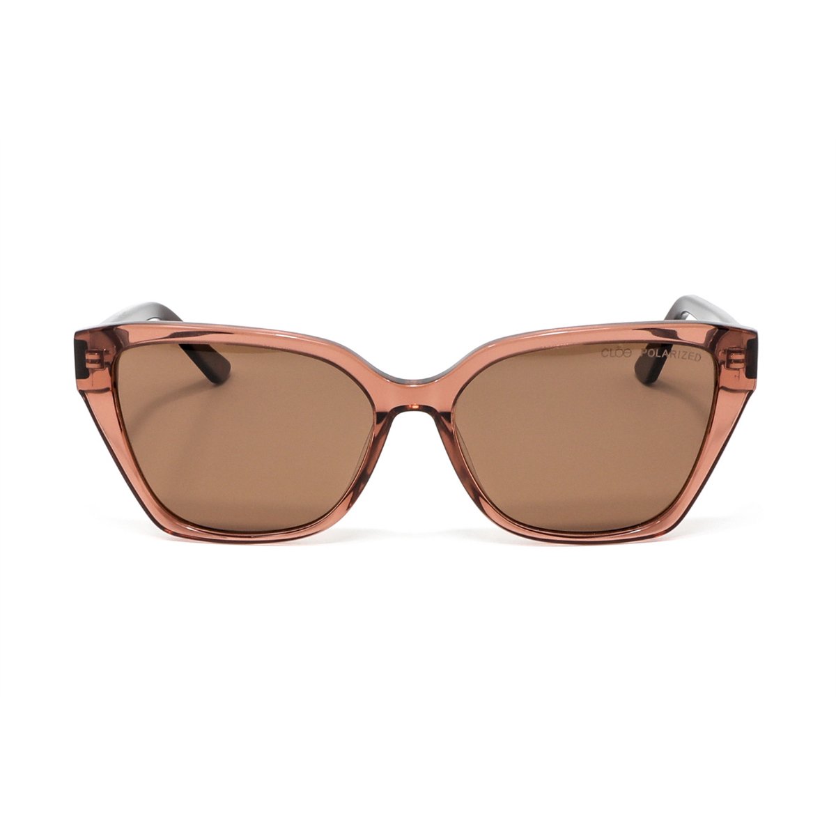 Lente Solar Cloe en Forma Cat Eye color Café