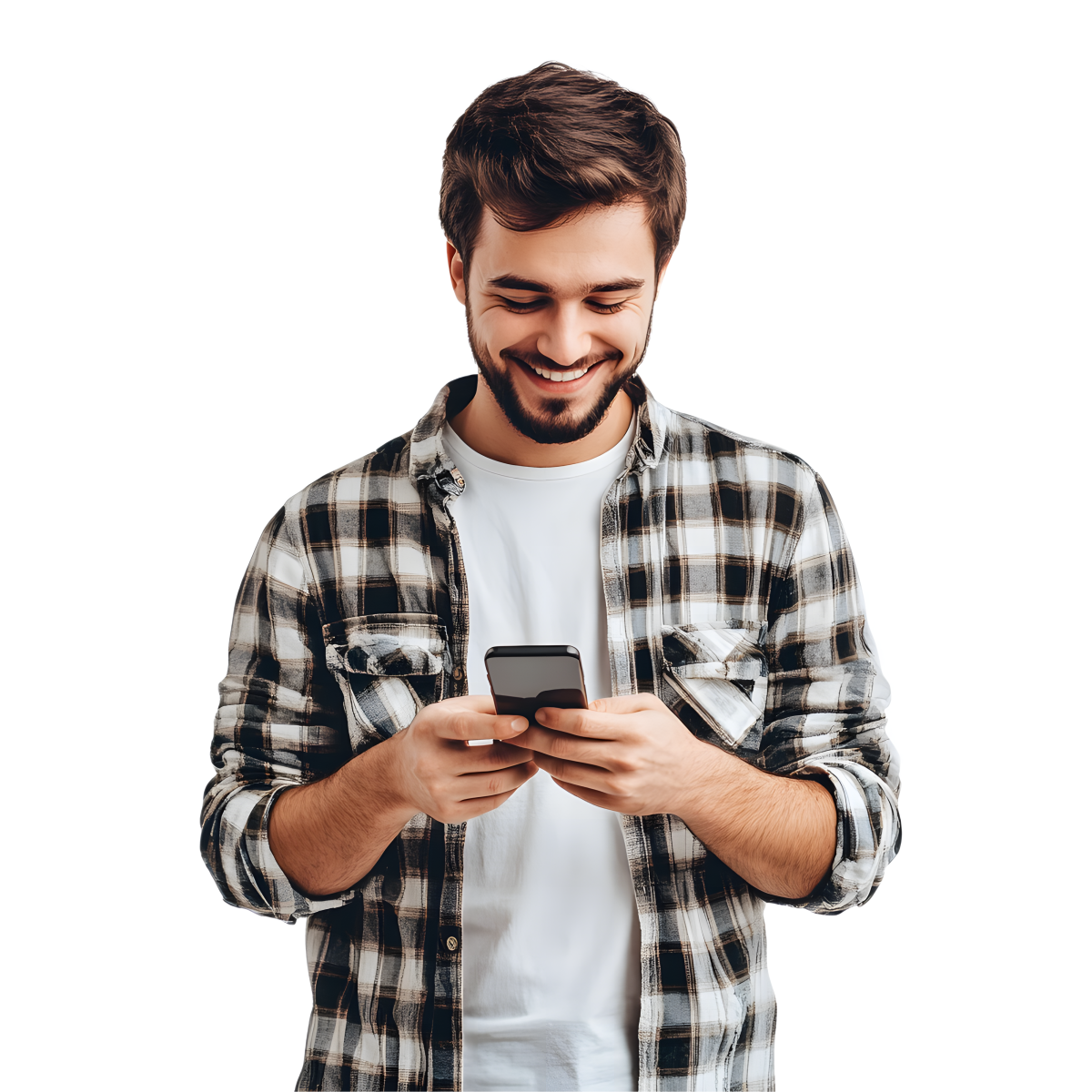 vecteezy_happy-man-texting-on-his-smartphone_56421849
